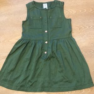 Carter’s 2T Olive Green Dress